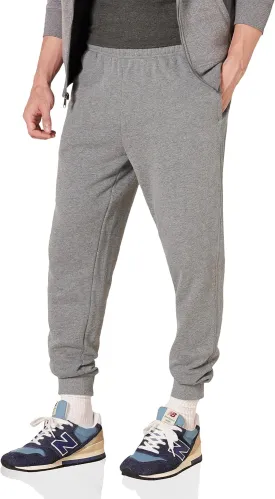 Amazon Essentials Men's Relaxed Joggers Sweatpants, Fleece, Comfortable Fit