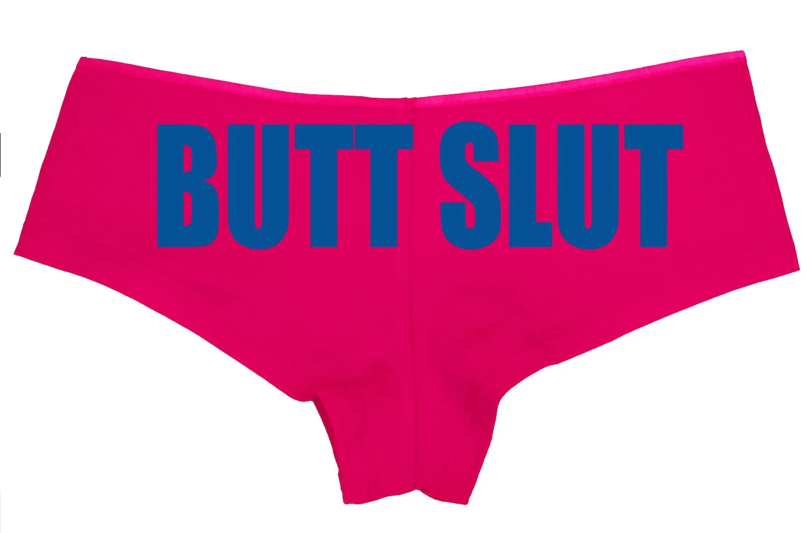 Butt Slut • Hot Pink Boyshorts • Choose Your Color Text