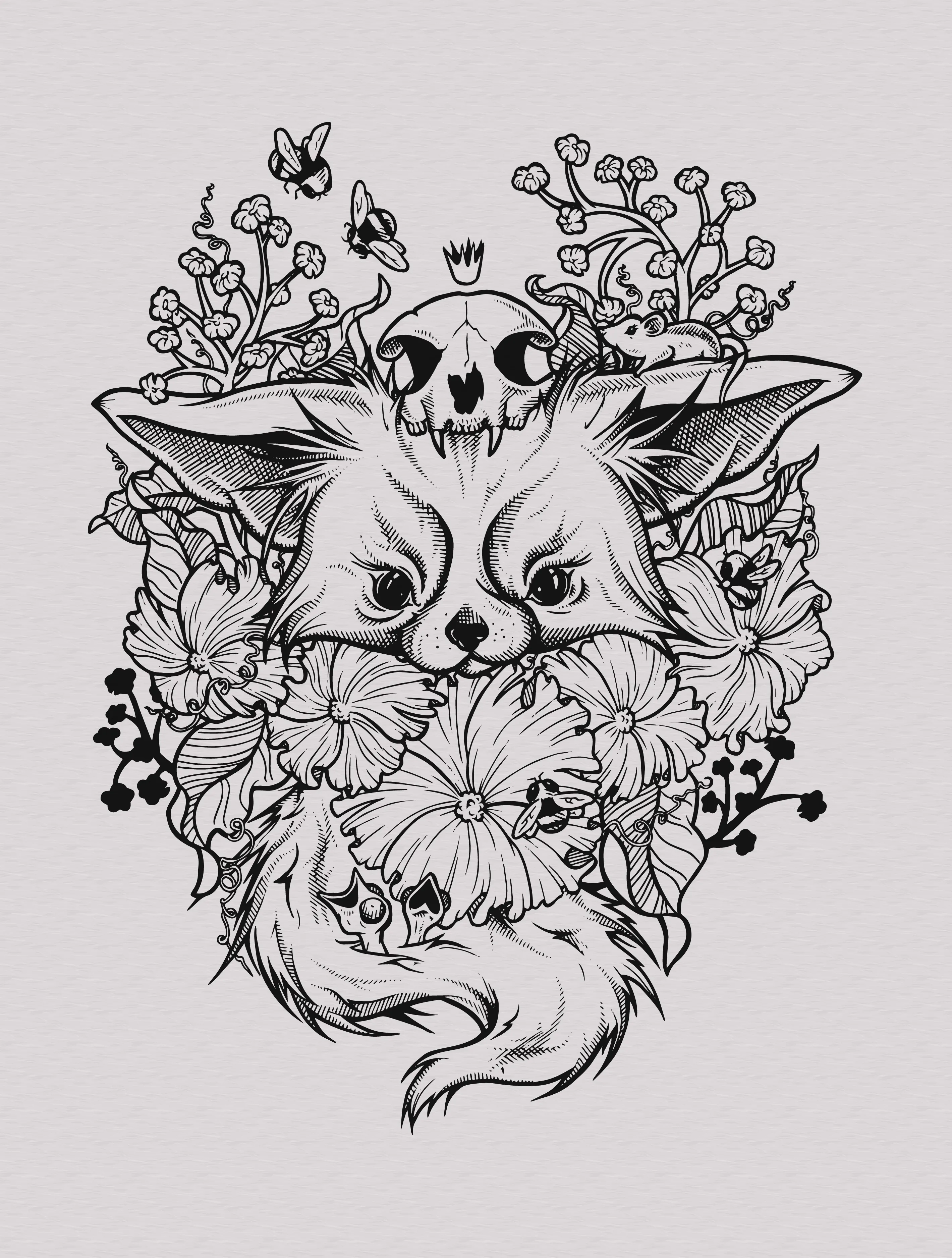 Forest Fox · Muscle Tank