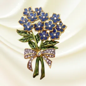 Forget Me Not Pin