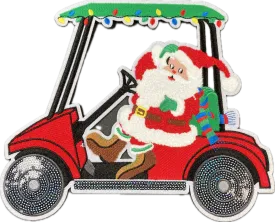 Golf Cart Santa Patch
