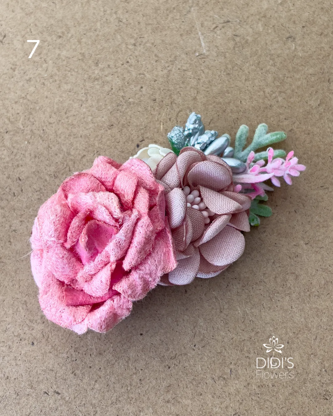 Hair Clips - Pink