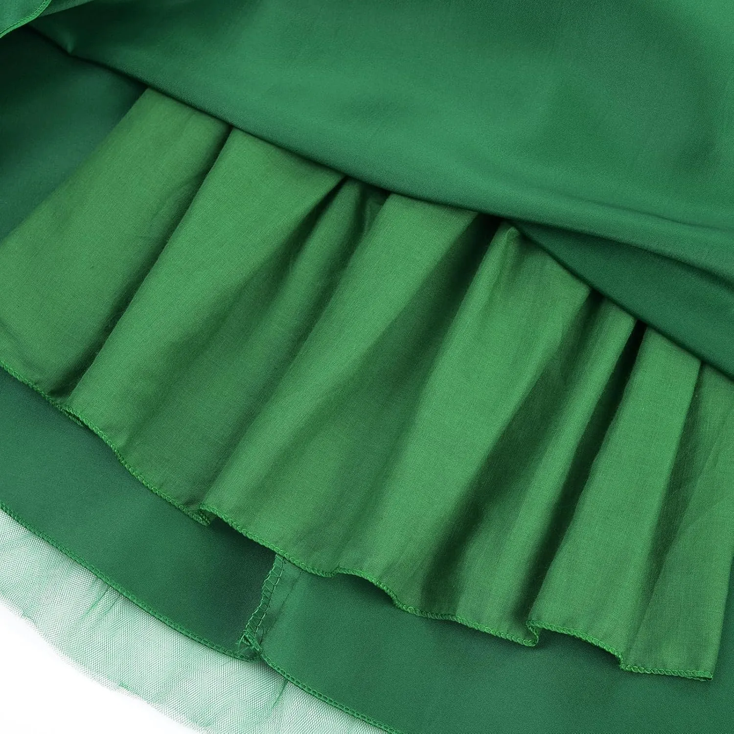 JerrisApparel Flower Girls Dress Wedding Satin Dresses Princess Birthday Party Prom Ball Gown