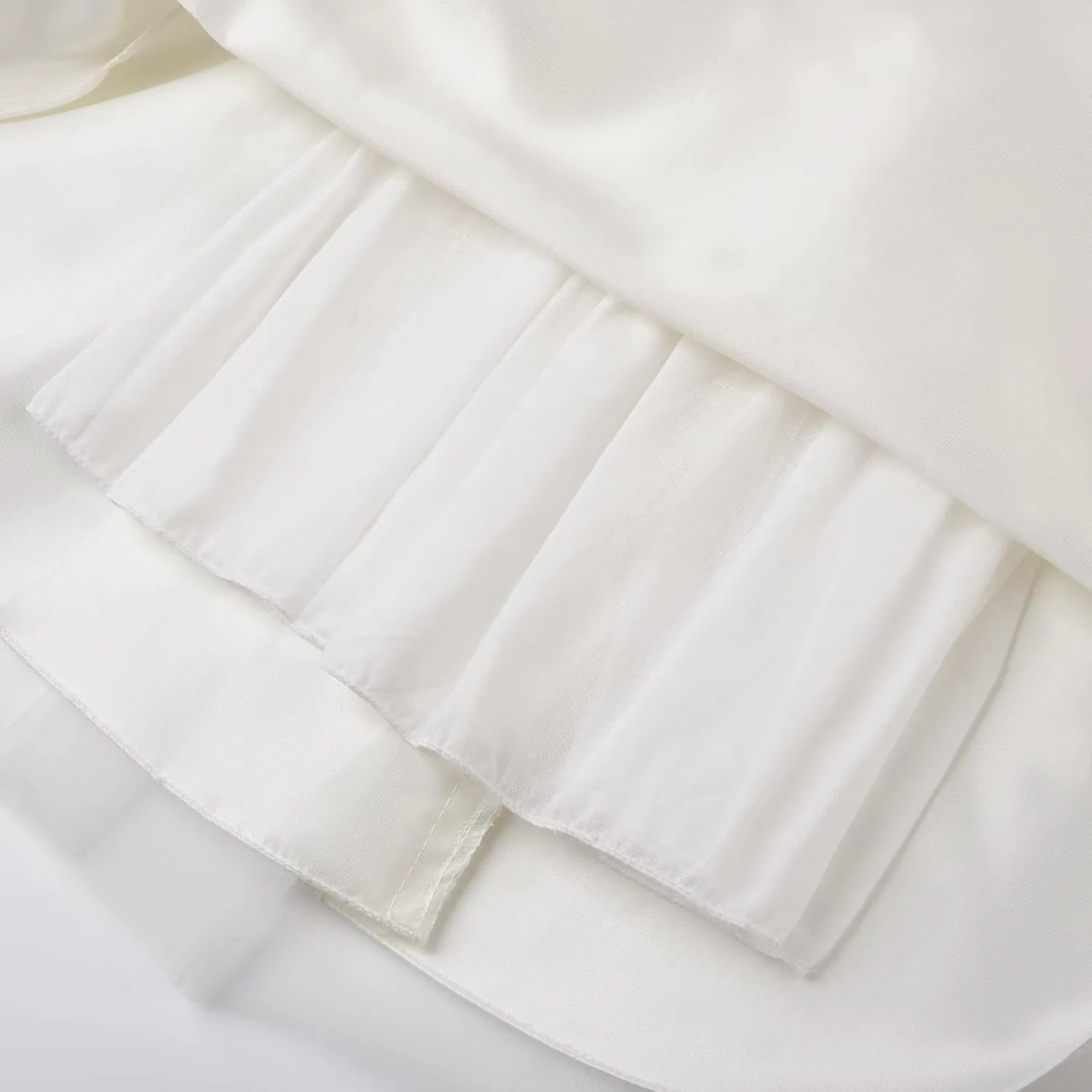 JerrisApparel Flower Girls Dress Wedding Satin Dresses Princess Birthday Party Prom Ball Gown
