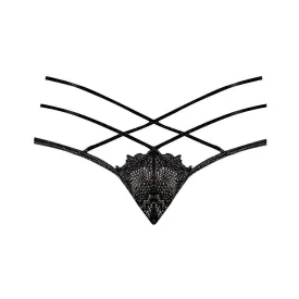 Magic Silk Love & Bondage PL Strappy Front Cheeky Back Panty & 2-Piece Set Black