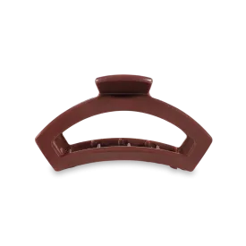 Medium Teleties Open Claw Clip - Nutmeg