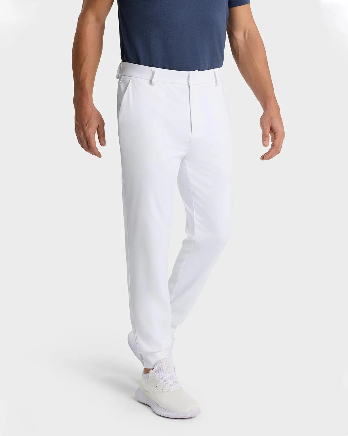 Men's Golf Joggers Pants with 5 Pockets Stretch Fit Work Dress Athletic Jogger Sweatpants for Running Gym
