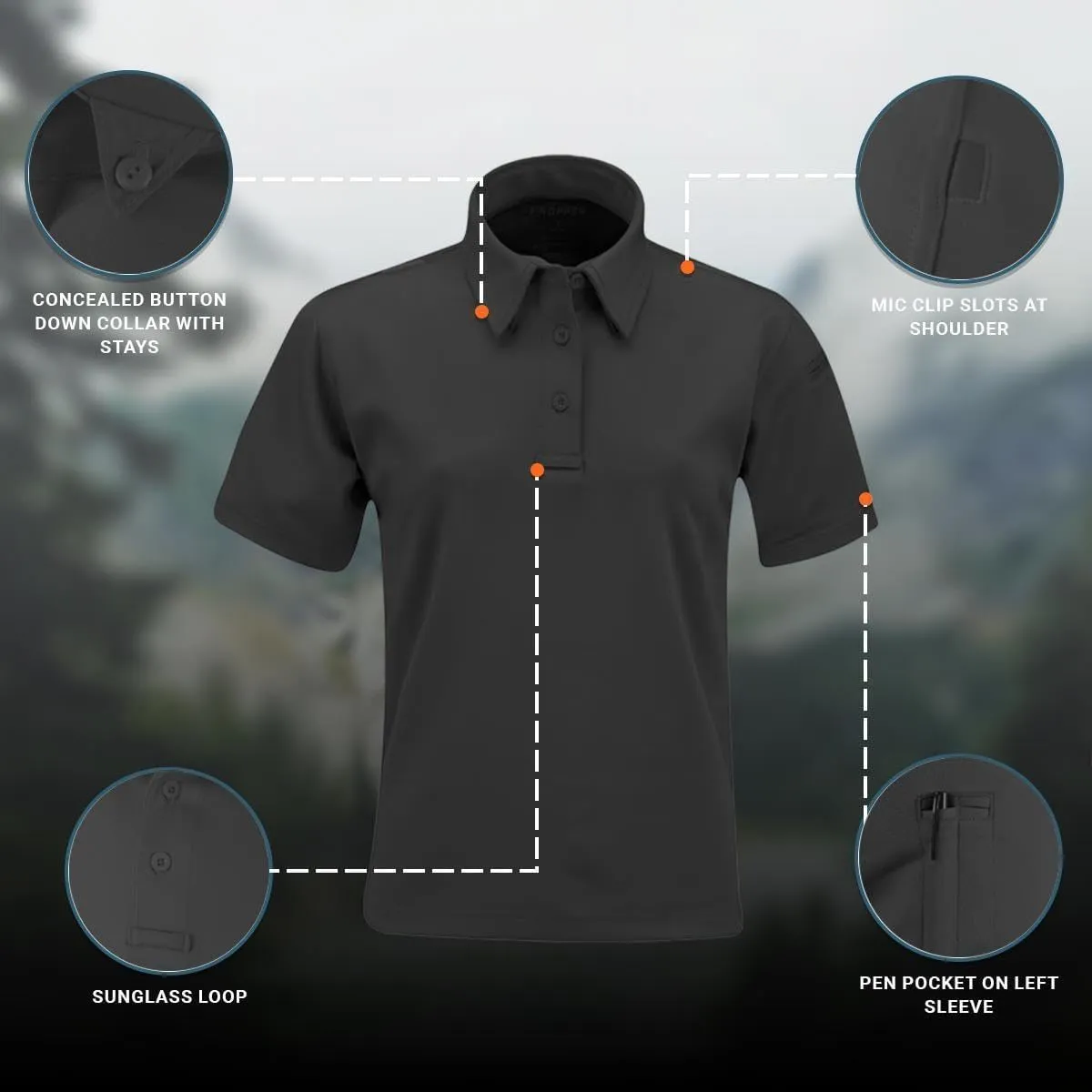 Propper I.C.E. Performance Short Sleeve Women's Polo