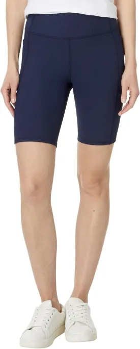 Skechers Women's Go Walk Rib High Waisted 8 Inch Bike Short