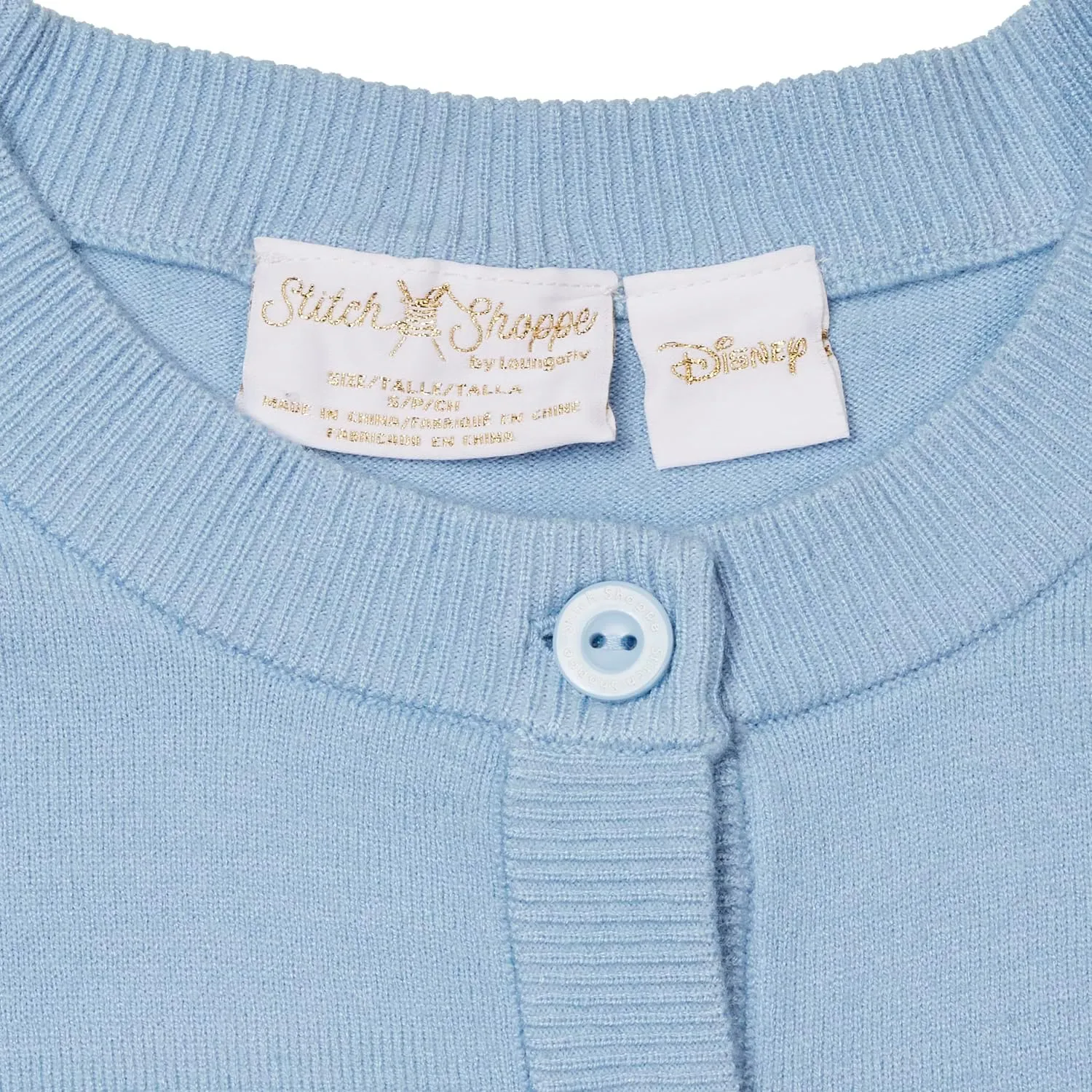 STITCH SHOPPE DISNEY WINTER MICKEY AND FRIENDS BALLOON SLEEVE CARDIGAN 4XL