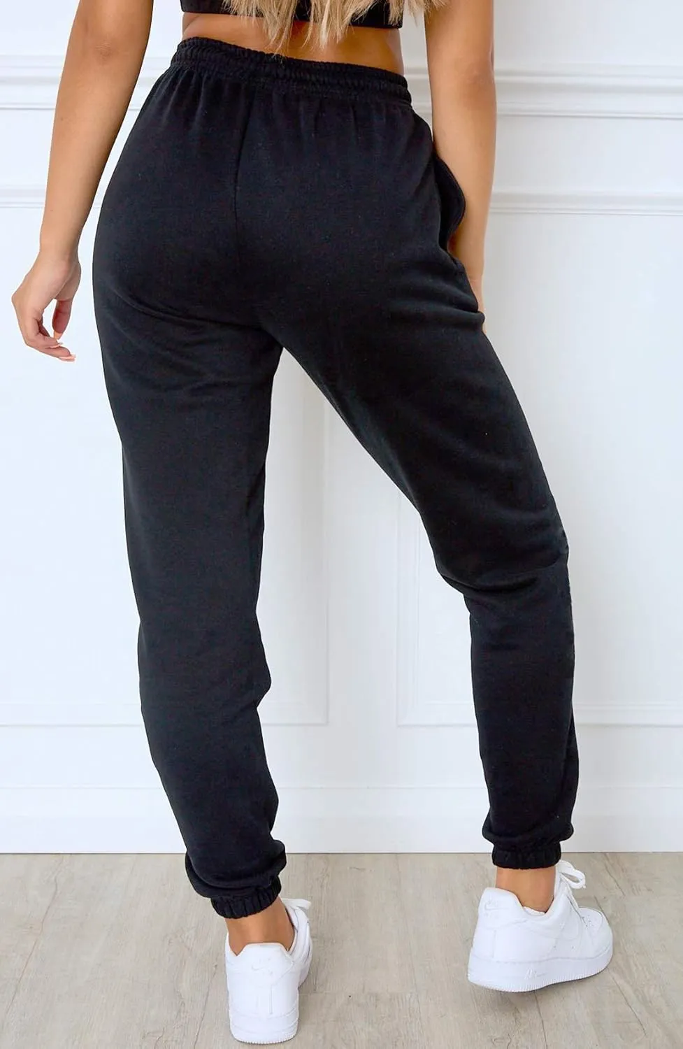 Waitfairy Sweatpants Women - Joggers for Women High Waist Baggy Sweat Pants for Womens Joggers with Pockets