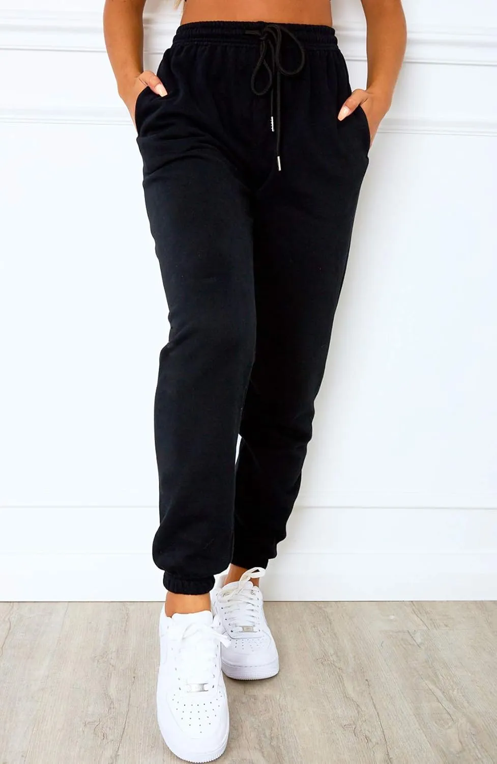 Waitfairy Sweatpants Women - Joggers for Women High Waist Baggy Sweat Pants for Womens Joggers with Pockets