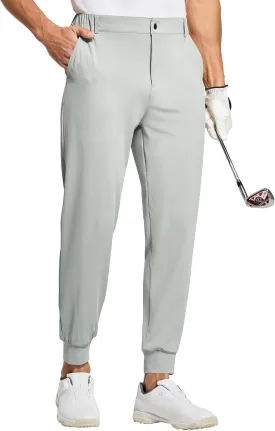 Willit Men's Golf Joggers Stretch Pants with 5 Pockets Slim Fit Sweatpants Work Dress Pants with Belt Loops